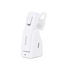Remax RB-T6C Bluetooth 4.0 Wireless Headset EarPhone with Charging Dock white