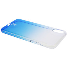 Baseus Glaze Case Ombre Gradual Change Cover for iPhone XS / X blue (WIAPIPH8-GC03)