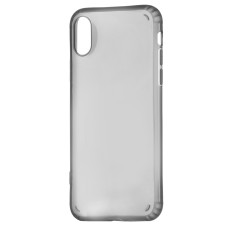 REMAX Crystal series gel silicone case for iPhone XS / X black