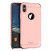 iPaky 3 in 1 elegant 3-piece hard case iPhone XS / X pink