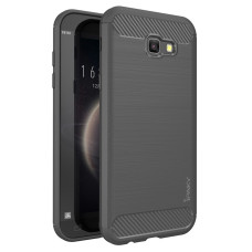 iPaky Slim Carbon flexible cover TPU case for Samsung Galaxy A5 2017 A520 grey