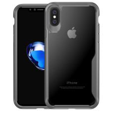 iPaky Survival Case Gel Anti-Fall Cover for iPhone XS / X grey
