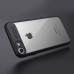 iPaky Frame transparent flexible case with gel frame iPhone 8 / 7 black