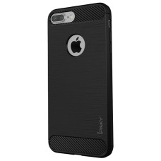 iPaky Slim Carbon Flexible Cover TPU Case for iPhone 8 Plus / 7 Plus black