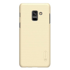 Nillkin Super Frosted Shield Case with screen protector for Samsung Galaxy A8 2018 A530 golden
