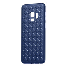 Baseus BV Weaving Case Gel TPU Cover with Weave Texture Design for Samsung Galaxy S9 G960 blue (WISAS9-BV15)