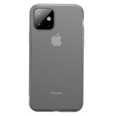 Baseus Jelly Case gel cover for iPhone 11 black (WIAPIPH61S-GD01)