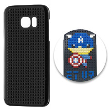 Building blocks case Samsung Galaxy S7 Edge G935 super hero black