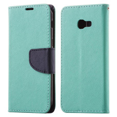 Fancy Case Flip Book Cover Wallet Case with Stand Function for Samsung Galaxy S9 Plus G965 green