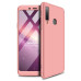 GKK 360 Protection Case Front and Back Case Full Body Cover Samsung Galaxy A9 2018 A920 pink