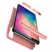 GKK 360 Protection Case Front and Back Case Full Body Cover Samsung Galaxy A9 2018 A920 pink