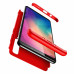 GKK 360 Protection Case Front and Back Case Full Body Cover Samsung Galaxy A9 2018 A920 red