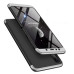 GKK 360 Protection Case Front and Back Case Full Body Cover Samsung Galaxy A9 2018 A920 silver