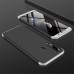 GKK 360 Protection Case Front and Back Case Full Body Cover Samsung Galaxy A9 2018 A920 silver