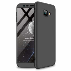 GKK 360 Protection Case Front and Back Case Full Body Cover Samsung Galaxy J4 Plus 2018 J415 black