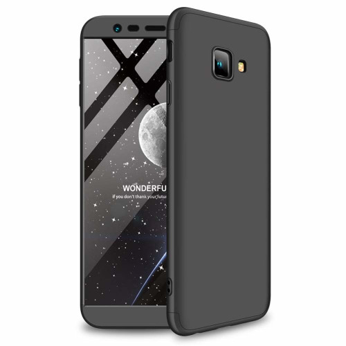 GKK 360 Protection Case Front and Back Case Full Body Cover Samsung Galaxy J4 Plus 2018 J415 black
