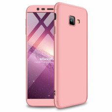 GKK 360 Protection Case Front and Back Case Full Body Cover Samsung Galaxy J4 Plus 2018 J415 pink