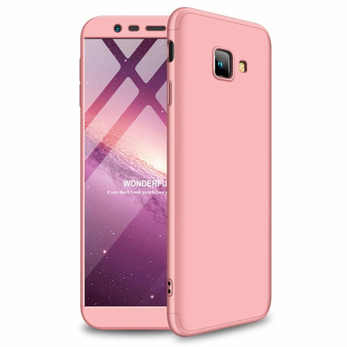 GKK 360 Protection Case Front and Back Case Full Body Cover Samsung Galaxy J4 Plus 2018 J415 pink