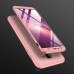 GKK 360 Protection Case Front and Back Case Full Body Cover Samsung Galaxy J4 Plus 2018 J415 pink