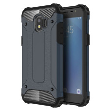 Hybrid Armor Case Tough Rugged Cover for Samsung Galaxy J2 Pro J210 blue
