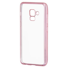 Metalic Slim case for Samsung Galaxy A8 2018 A530 pink