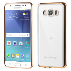 Metalic Slim case for Samsung Galaxy J5 2016 J510 gold