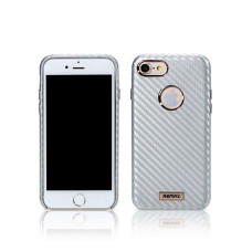 Θήκη REMAX Carbon Series για το iPhone 7 – ασημί