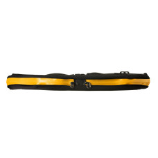 Δερμάτινη ζώνη με δύο τσέπες – κίτρινο  (Running belt with two pocket black)
