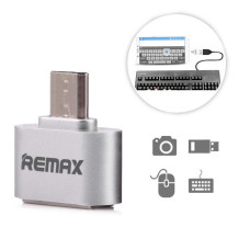 USB OTG adapter Remax silver