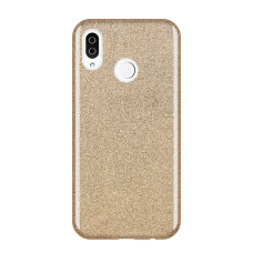 Wozinsky Glitter Case Shining Cover for Samsung Galaxy A30/A50 golden