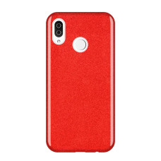 Wozinsky Glitter Case Shining Cover for Samsung Galaxy A9 2018 A920 red