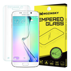 Wozinsky Tempered Glass 3D Screen Protector Full Coveraged with Frame for Samsung Galaxy S6 Edge G925 transparent