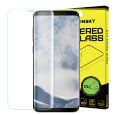 Wozinsky Tempered Glass 3D Screen Protector Full Coveraged with Frame for Samsung Galaxy S9 G960 clear