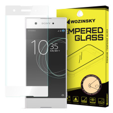 Wozinsky Tempered Glass 3D Screen Protector Full Coveraged with Frame for Sony Xperia XA1 white