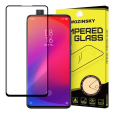Wozinsky Tempered Glass Full Glue Super Tough Screen Protector Full Coveraged with Frame Case Friendly for Xiaomi Mi 9T Pro / Mi 9T black