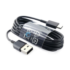 Original Cable USB - SAMSUNG EP-DW700CBE Typ C 1,5m black bulk