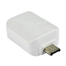 Original Adapter connector - SAMSUNG GH98-09728A OTG [USB/micro USB] white bulk